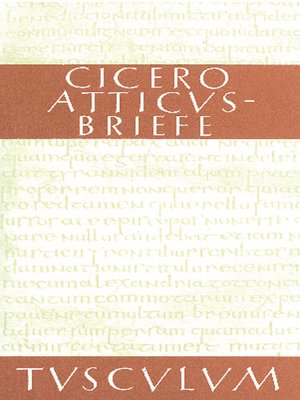 cover image of Atticus-Briefe / Epistulae ad Atticum